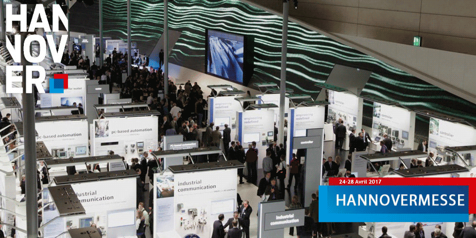 Vue panoramique Hannover messe 2017